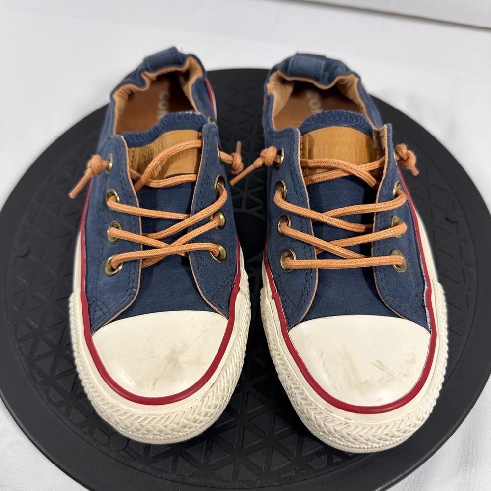 Converse Navy and White Kids Sneakers